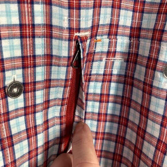 Orvis Men's Plaid Long Sleeve Button Down Shirt Size XL - Picture 5 of 11